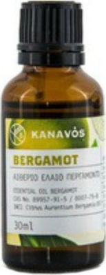 Kanavos Ätherisches Öl Bergamotte mit Tropfenzähler 30ml