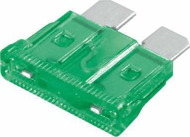 Lampa Automotive 50 Plug-In Fuses - 30A Set Auto-Sicherungen Flachstecksicherungen 50Stück