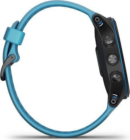 Garmin Forerunner 945 Edelstahl 47mm Wasserdicht Smartwatch mit Pulsmesser (Blau)