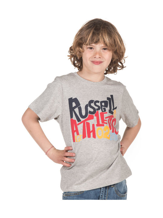 Russell Athletic Kids T-shirt Gray