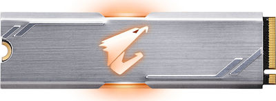Gigabyte Aorus RGB SSD 512GB τύπου M.2 με σύνδεση PCI Express 3.0 και Ψύκτρα GP-ASM2NE2512GTTDR
