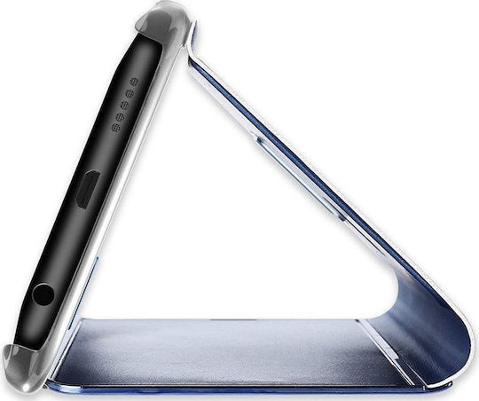 Hurtel Clear View Book Πλαστικό Ασημί (Galaxy A50)