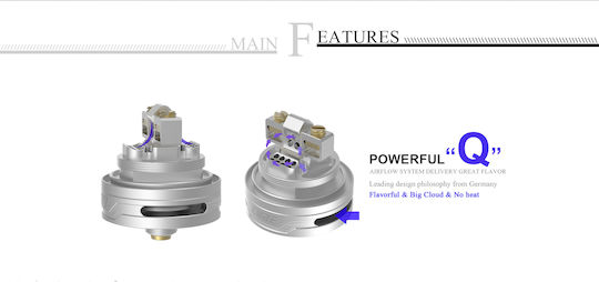 Vapefly Core RTA 2ml Silver