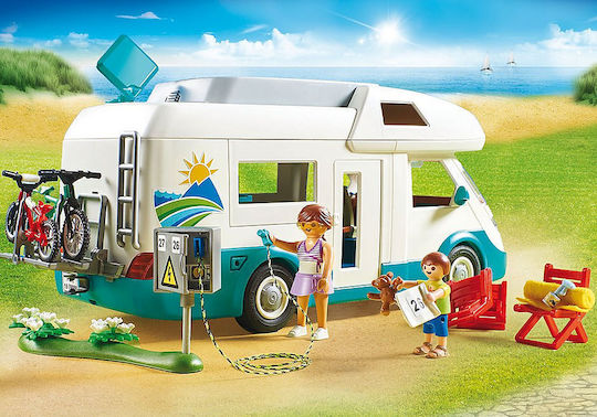 Playmobil Family Fun Family Camper Vehicle for 4+ years old years old