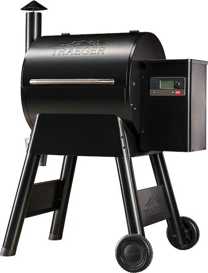 Traeger Pellet Grill Pro Series 575 Charcoal Grill with Lid and Smoker 104cmx69cm C