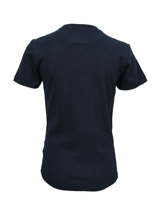 Funky Buddha Παιδικό T-shirt Navy Μπλε