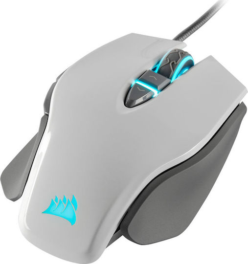 Corsair M65 RGB Elite Gaming Mouse 18000 DPI Alb