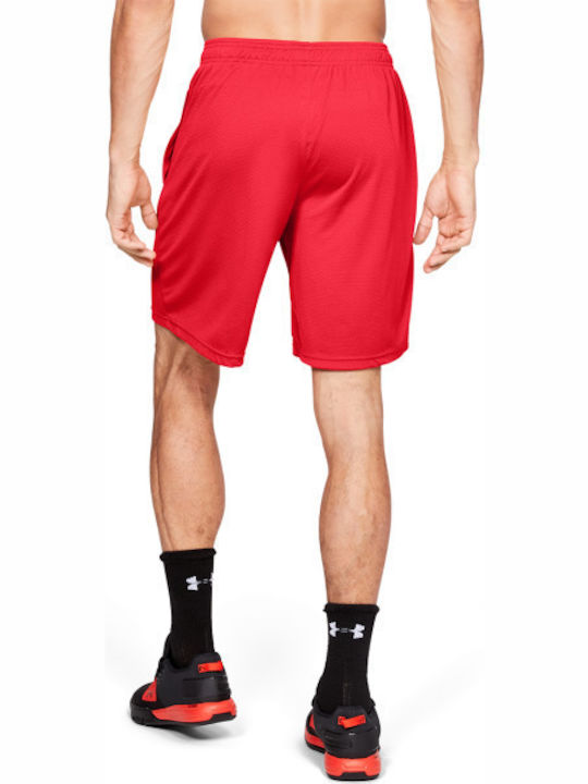 Tech Mesh Men's Athletic Shorts Red