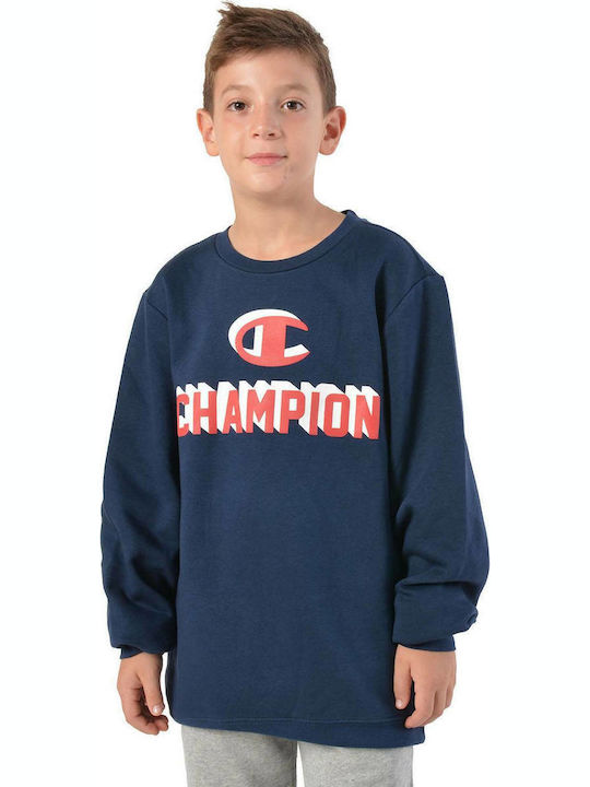 Champion Kids Sweatshirt Navy Blue