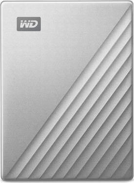 Western Digital My Passport Ultra For Mac USB-C 3.0 Εξωτερικός HDD 2TB 2.5" Ασημί