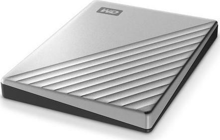 Western Digital My Passport Ultra For Mac USB-C 3.0 Εξωτερικός HDD 2TB 2.5" Ασημί