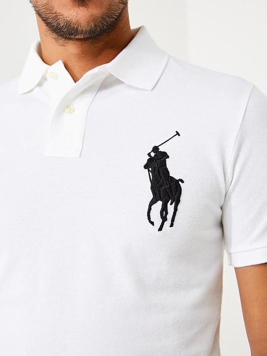 Polo Short Sleeve White Blouse
