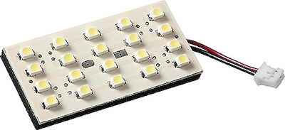 Lampa Λάμπα Αυτοκινήτου Hyper-Led PCB Lamp 20 SMD 25x50 Red LED Κόκκινο 24V 1τμχ