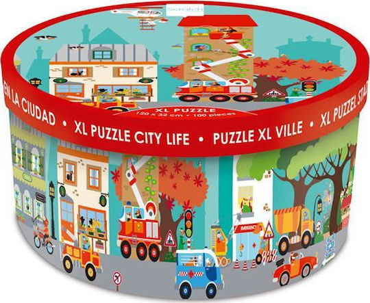 Puzzle pentru Copii City pentru 5+ ani+ Ani 100buc Scratch Europe