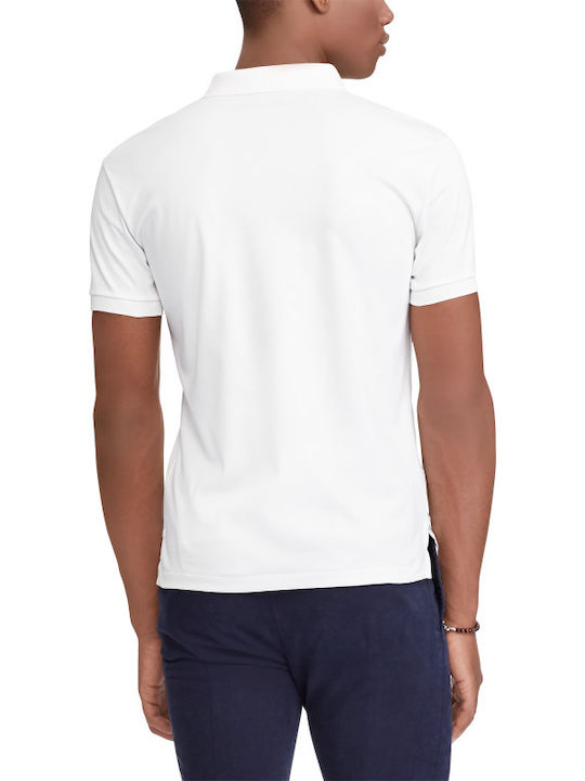 Ralph Lauren Men's Short Sleeve Blouse Polo White