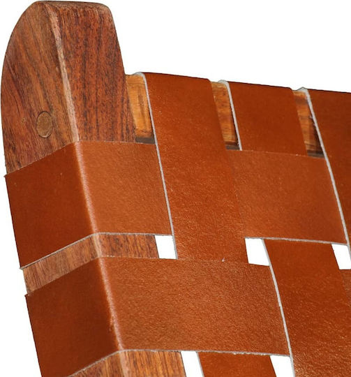 Outdoor-Sessel Hölzernes Coffee 59x72x79εκ.