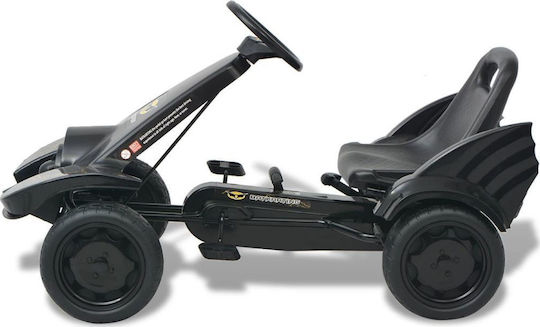 Go Kart Cu Un Loc Cu Pedală Negru Pentru 3+ Ani
