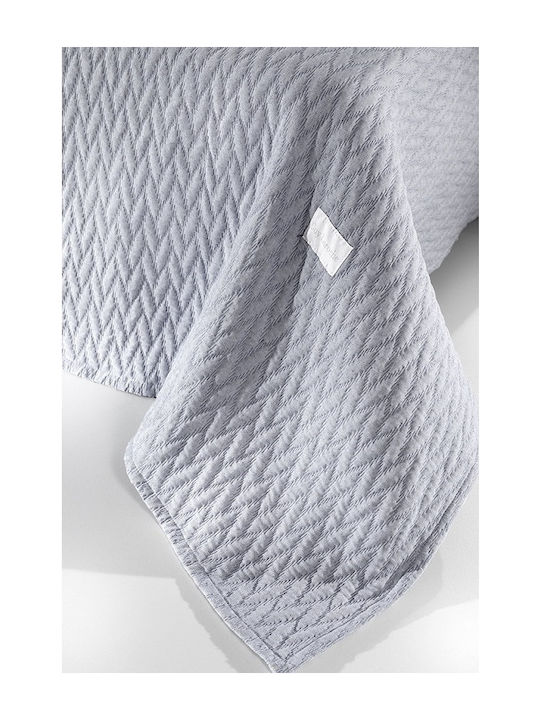 Guy Laroche Forest Κουβέρτα Πικέ Μονή 160x260εκ. Denim