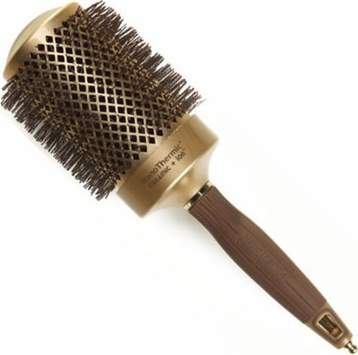 Olivia Garden Nanothermic C+ I Βούρτσα Μαλλιών Χρυσή 64mm