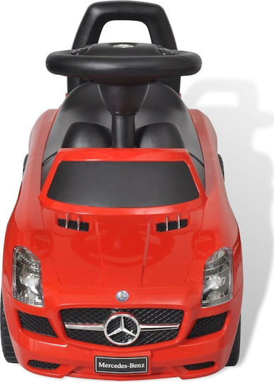 vidaXL Mercedes Benz Foot Powered Cars Ride On for 12+ Months Red