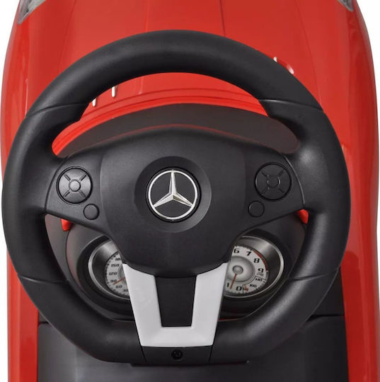 vidaXL Mercedes Benz Foot Powered Cars Ride On for 12+ Months Red