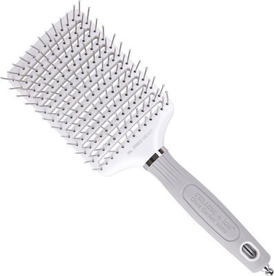 Olivia Garden Ceramic + Ion XL Pro Vent Brush Hair for Hair Styling