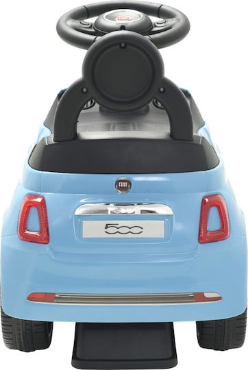 vidaXL Количка Fiat 500 Езда На За 12+ Месеца Синя