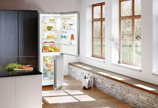 Liebherr Fridge-Freezer 309lt H186.1xW60xD65.5cm Inox CPel 4313