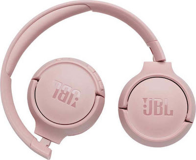 JBL Tune 500BT Ασύρματα Bluetooth On Ear Ακουστικά με 16 ώρες Λειτουργίας και Quick Charge Ροζ