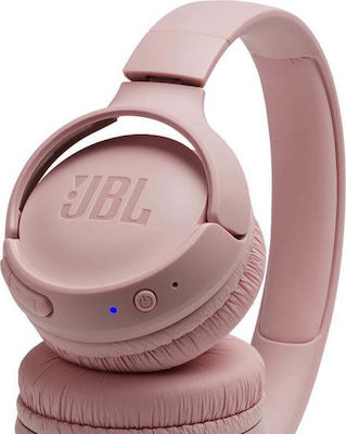 JBL Tune 500BT Ασύρματα Bluetooth On Ear Ακουστικά με 16 ώρες Λειτουργίας και Quick Charge Ροζ