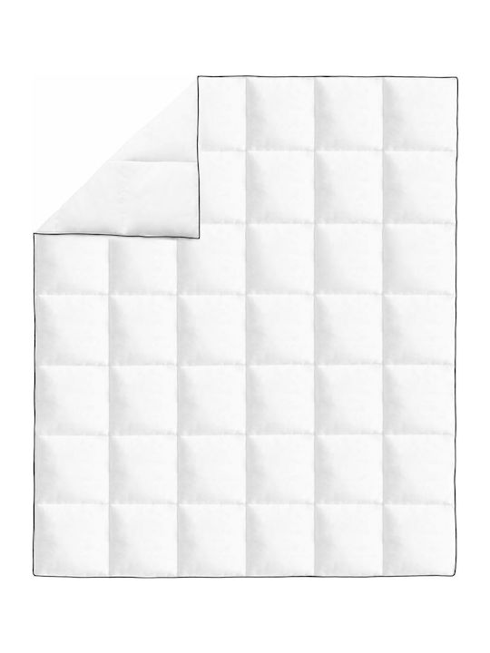 vidaXL Duvet Double Down 200x220cm White