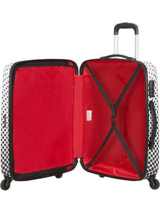 American Tourister Disney Legends Παιδική Μεσαία Βαλίτσα Ταξιδίου Σκληρή Πολύχρωμη με 4 Ρόδες Ύψους 65εκ.