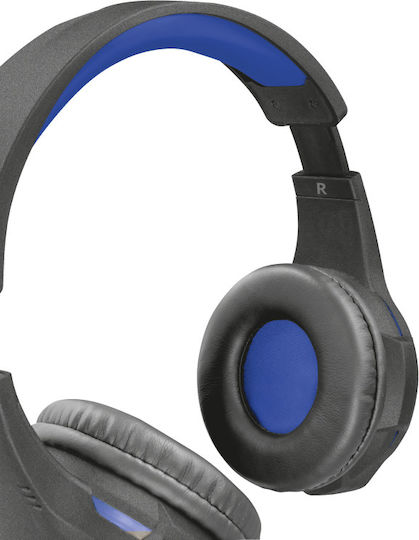 Trust GXT 307B Ravu Over Ear Gaming Headset με σύνδεση 3.5mm Μπλε