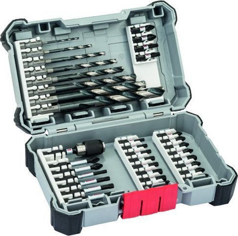 Bosch Set of 35 HSS Drills HSS with Hexagonal Shank for Metal