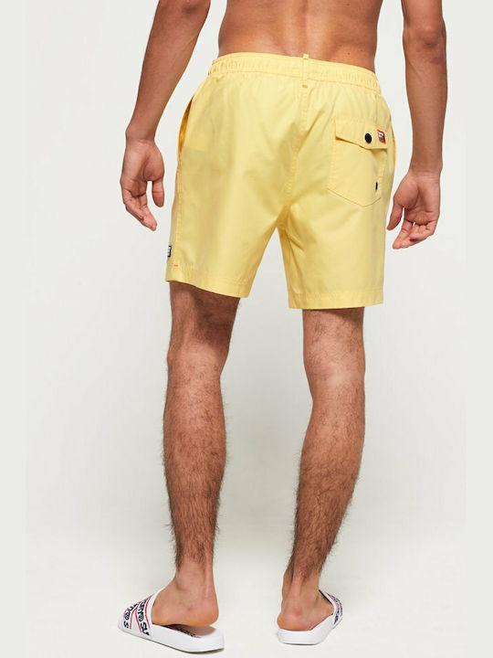 Superdry Surplus Herren Badebekleidung Shorts Gelb