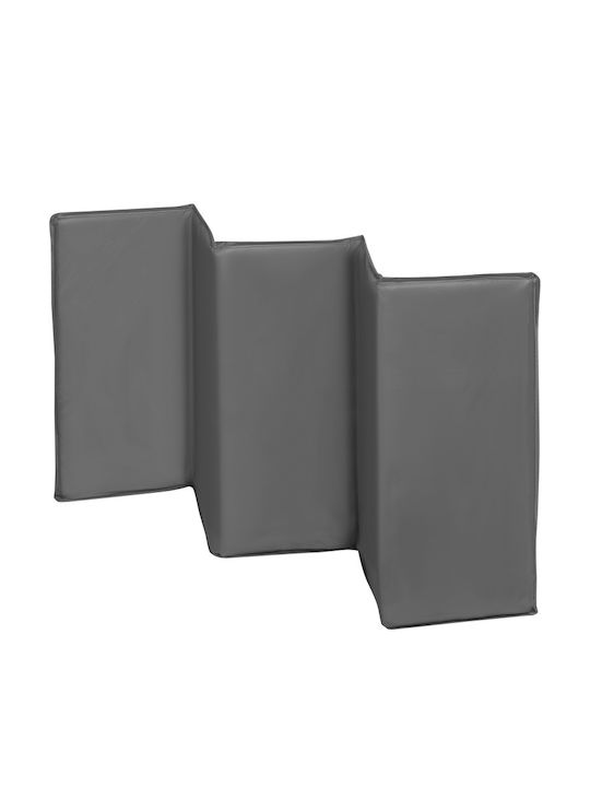 Lionelo Sven Plus Scandi Playpen 2 Levels with Changing Table & Mattress Gray 127x65cm