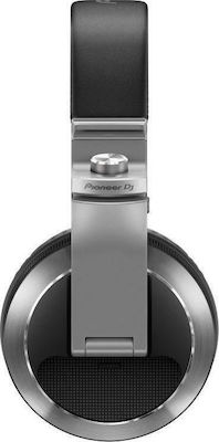 Pioneer HDJ-X7 Ενσύρματα Over Ear DJ Ακουστικά Ασημί