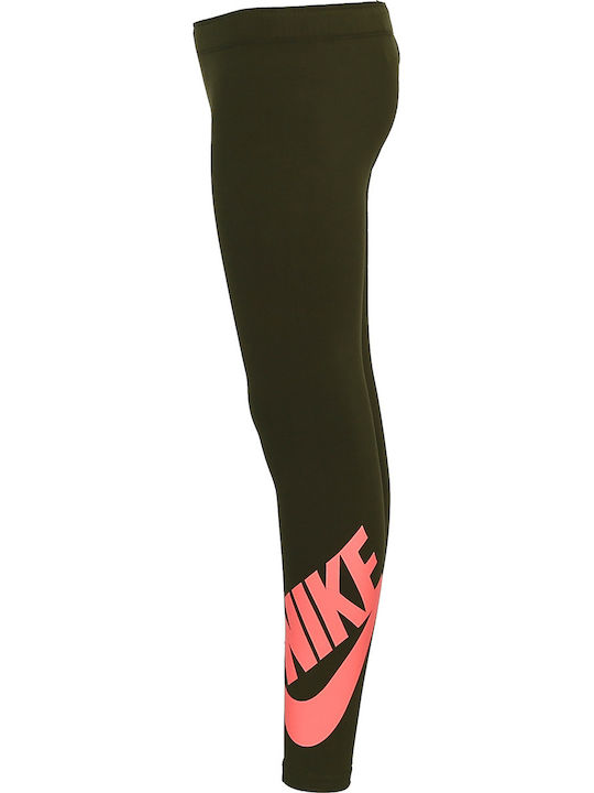 Nike Kinder Leggings Sport Lang Khaki SPORTSWEAR