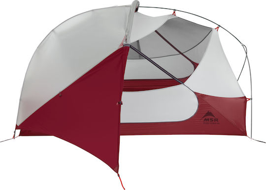 MSR Hubba NX Camping Tent Gray with Double Cloth 3 Seasons for 2 People Waterproof 1200mm 279x213x100cm