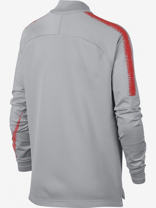 Nike Children's Blouse Long Sleeve Gray