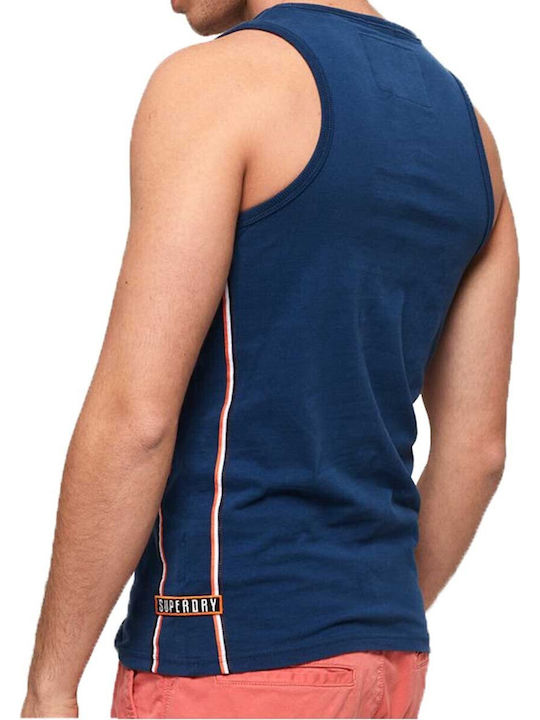 Superdry High Flyers Tri Tape Bluse Marineblau