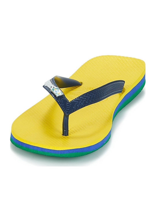 Brasil Layers Men's Flip Flops Blue