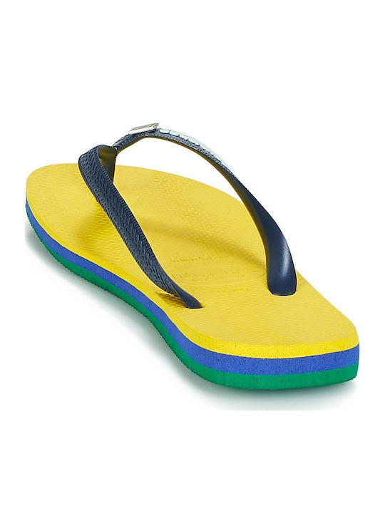 Brasil Layers Men's Flip Flops Blue