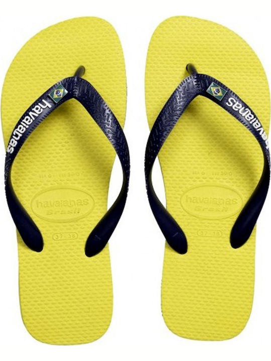 Brasil Layers Men's Flip Flops Blue