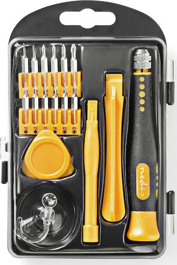 Nedis CSTS10017 Tool Set for Phone Repair 17pcs