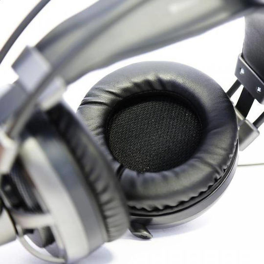Omega Varr OVH4060 Over Ear Gaming Headset with Connection 2x3.5mm / USB Gray