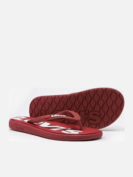 Delamar Ανδρικά Flip Flops Κόκκινα