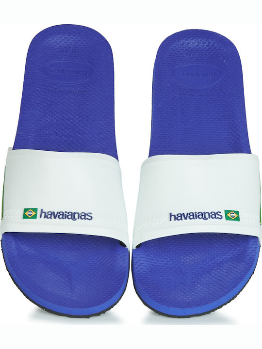 Slide Brasil FC Мъжки сандали Бели
