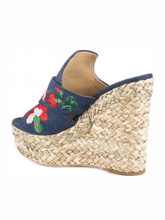 Damen Plateauschuhe ASH DENIM BAHIA