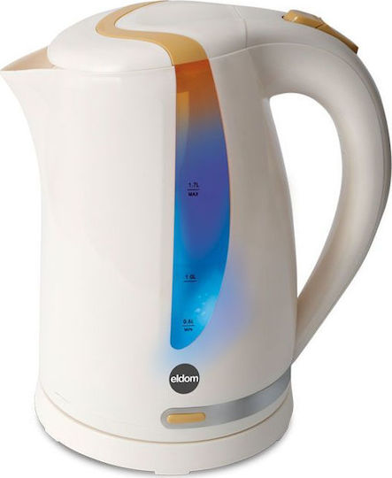 Eldom Kettle 1.7lt 2000W White